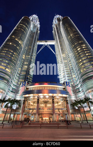 Petronas Towers, Kuala Lumpur, Malaysia Stockfoto