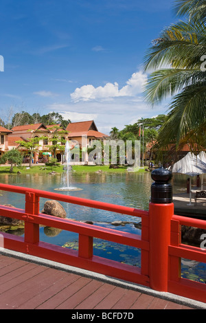 Der Insel Langkawi, Malaysia Pulau Langkawi, Pantai Kok Oriental Village Stockfoto