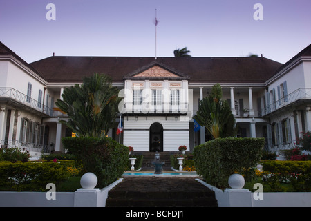 Insel La Réunion, Saint-Denis, Präfektur Gebäude Stockfoto