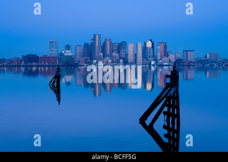 USA, Massachusetts, Boston, Financial District East Boston Logan Flughafen Stockfoto