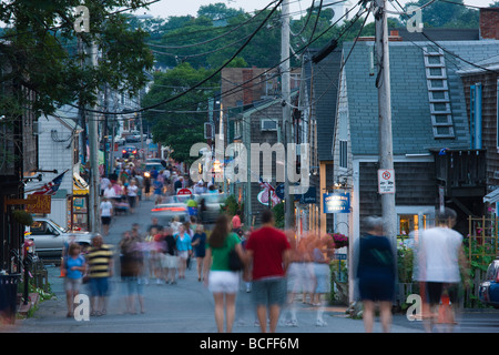 USA, Massachusetts, Cape Ann, Rockport, Bärenfell Hals Stockfoto