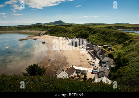 Ty Coch Inn Pub am Strand von Porth Dinllaen Lleyn Halbinsel North Wales UK Stockfoto