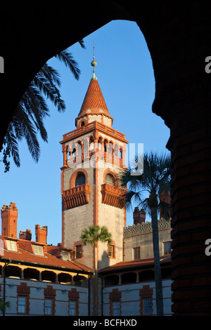 Flagler College in St. Augustine das alte Ponce de Leon hotel Stockfoto