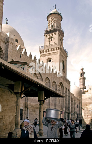 Khan el Khalili islamischen Kairo Ägypten Basar Souk Souk stammt aus dem Jahre 1382 Emir Djaharks-el-Khalili-Karawanserei Stockfoto