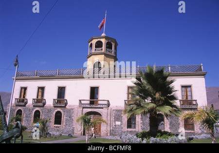Zollhaus (Aduana), jetzt ein Marine-Museum über den Krieg im Pazifik, Iquique, Chile Stockfoto
