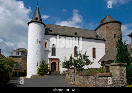 Burg Wildenburg Eifel Nordeifel Deutsch Deutschland Stockfoto