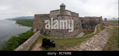 Festung El Morro, "Castillo de San Pedro del Morro" Stockfoto