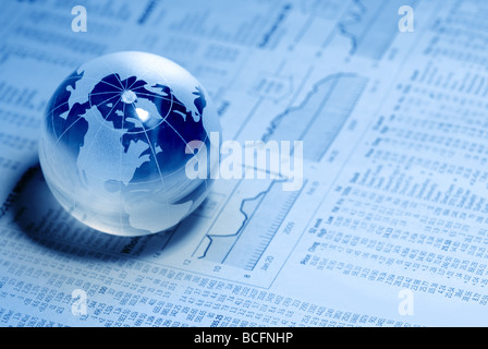 globale investment Stockfoto