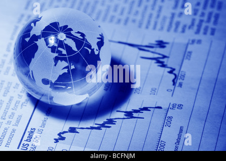 Global Investment Stockfoto