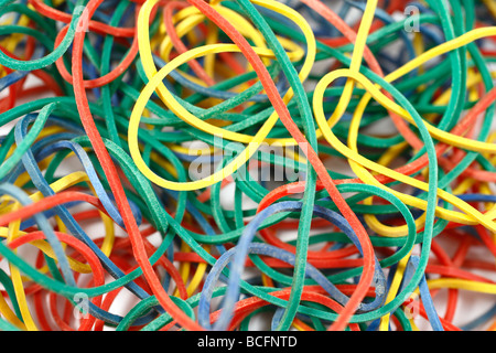 Gummibänder Stockfoto