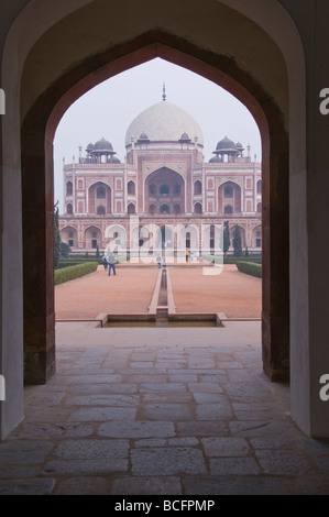 Isa Khan Mausoleum, Barber, Humayun auf dem Gelände des Humayun Grab, Punjab, Delhi, Indien Stockfoto