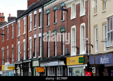 Lange Straße, Atherstone, Warwickshire, England, Vereinigtes Königreich Stockfoto