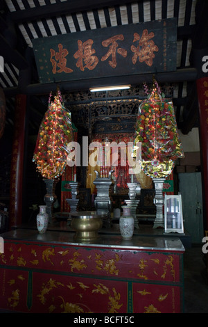 Der Kun Iam Tempel sieht in Macau, China Stockfoto