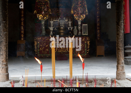 Der Kun Iam Tempel sieht in Macau, China Stockfoto