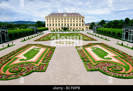 Schloß Schönbrunn Schloß Schloß Wien // Schloß Schönbrunn Stockfoto