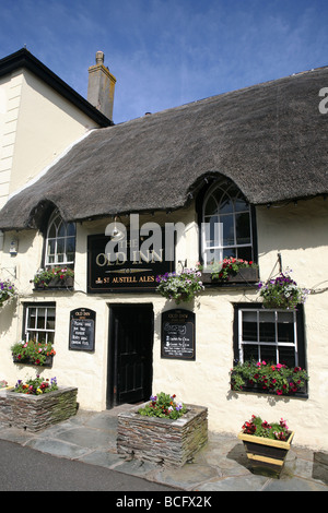 Der alte Gasthof Mullion Cornwall Stockfoto