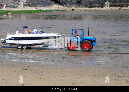 Einführung in Abersoch bei Ebbe kein 2738 Stockfoto