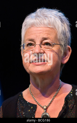 Jacqueline Wilson preisgekrönte englische Kinder Autor abgebildet Hay Festival 2009 Stockfoto