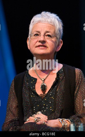 Jacqueline Wilson preisgekrönte englische Kinder Autor abgebildet Hay Festival 2009 Stockfoto