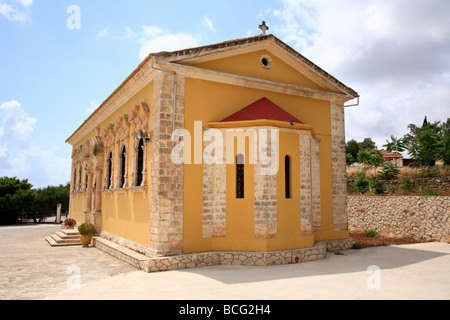 Die Kirche der Panagia Kerkotissa Kirche der Muttergottes Keri Village Zante Zakynthos Griechenland ionische Insel EU Europäische Union Stockfoto