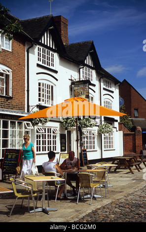 Am Marktplatz In Sandbach, Cheshire Stockfoto