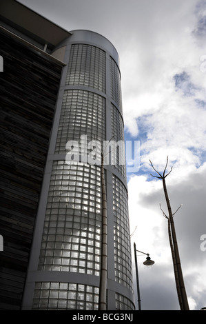 Der Ropetackle Arts Centre und Wohnsiedlung bei Shoreham auf dem Seeweg in Sussex UK Stockfoto