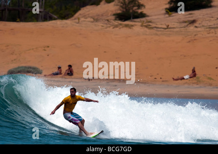 UK-Professional Surf Association (UKPSA) Arugam Bay Sri Lanka Champion der Champions internationale Sieger Richie Sills Stockfoto