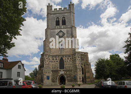 Waltham Abbey, die Abtei-Kirche von Waltham-Heilig Kreuz Essex Stockfoto