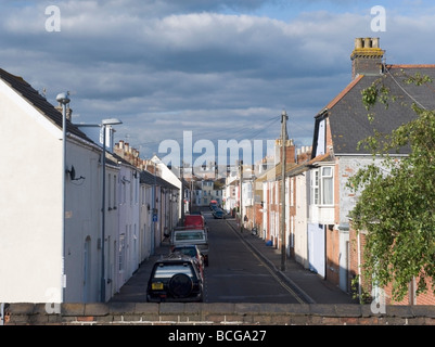 Walpole Straße, Weymouth, Dorset, UK. Stockfoto