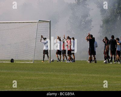 Milanello, AC Milan beginnen neue Saison mit dem neuen Mister Leonardo Stockfoto