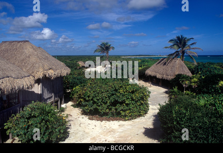 Informationszentrum im Punta Sur ökologische Reserve - Cozumel, Mexiko Stockfoto