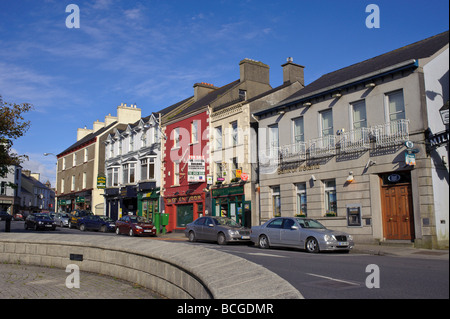 Donegal Town Straßenszenen in Irland Stockfoto