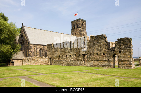 St. Paul's Kirche und Kloster Jarrow, North East England, Großbritannien Stockfoto