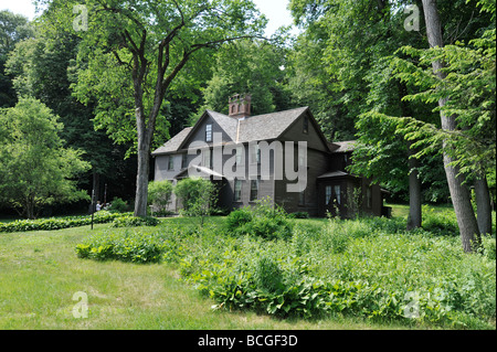 Orchard House, das Elternhaus von Autor Louisa May Alcott und die Einstellung für ihren Roman Little Women, Concord Massachusettes Stockfoto