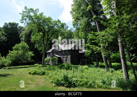 Orchard House, das Elternhaus von Autor Louisa May Alcott und die Einstellung für ihren Roman Little Women, Concord Massachusettes Stockfoto