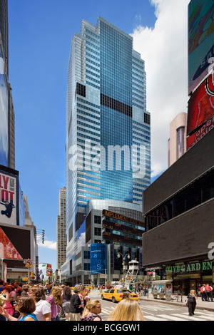 Morgan Stanley Building, Times Square, New York City Stockfoto