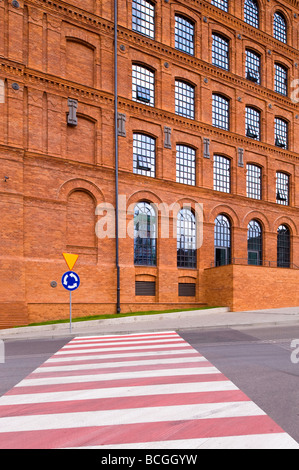 Manufaktura Lodz Polen Stockfoto