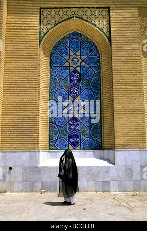 Irak Abu Al Fadhil Al Abbas Reliquiar Kerbala Moschee kerbala Stockfoto