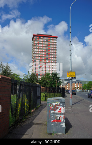 Divis Turm in Belfast Stockfoto