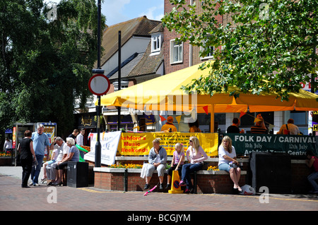 Leistung Bereich, High Street, Ashford, Kent, England, Vereinigtes Königreich Stockfoto