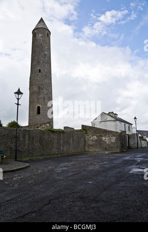 Killala Rundturm, Killala, County Mayo, Irland Stockfoto