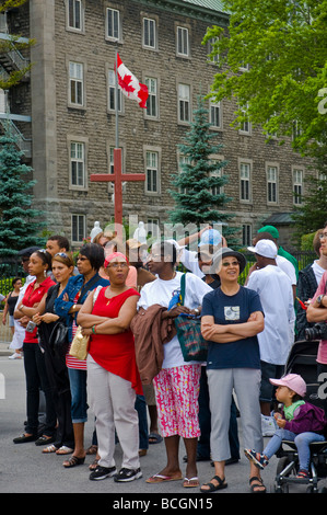 Montreal-Menschen an der Carifete-Parade Stockfoto