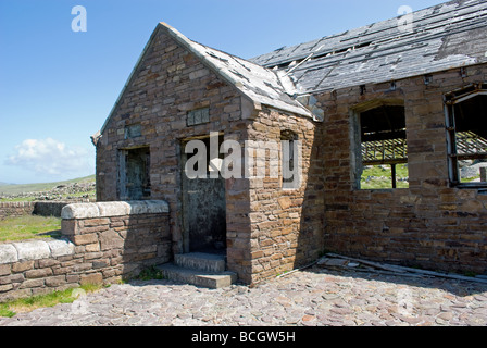 Das Schulhaus verwendet in Ryans Tochter (1970) auf der Halbinsel Dingle, County Kerry, Irland gefilmt. Stockfoto