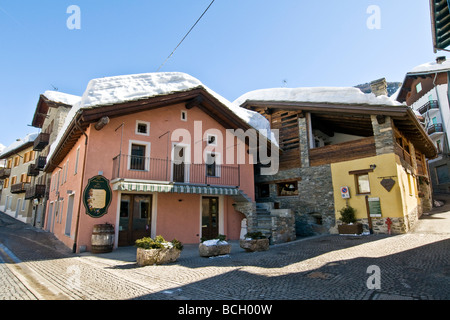 Cogne Aosta Italien Stockfoto