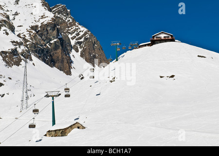 St. Anna Gressoney la Trinitè Aosta Italien Stockfoto