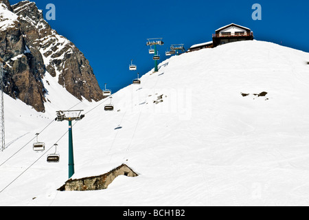 St. Anna Gressoney la Trinitè Aosta Italien Stockfoto