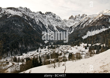 Falcade Belluno-Italien Stockfoto