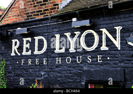 Das Red Lyon Pub Restaurant, Hurley, Berkshire, UK Stockfoto