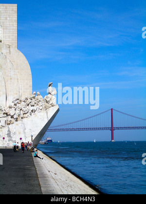 Denkmal der Entdeckungen, Lissabon Stockfoto