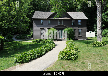 Orchard House, das Elternhaus von Autor Louisa May Alcott und die Einstellung für ihren Roman Little Women, Concord Massachusettes Stockfoto